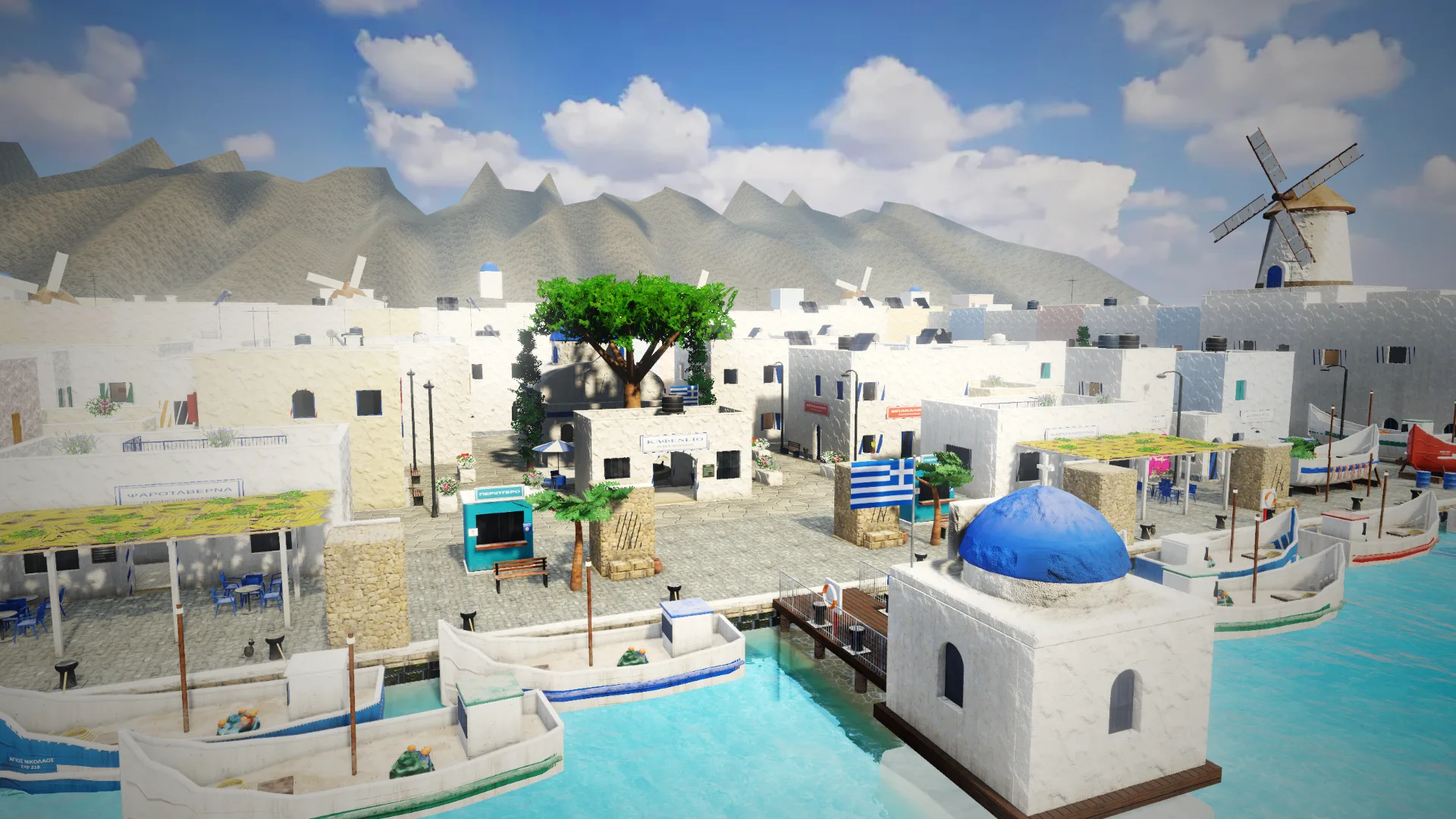 Whitecliff, an island village